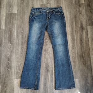 Wallflower Women's Flare Blue Jeans Size 11